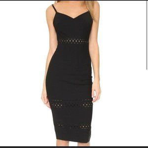 Elizabeth & James Maria Laser Cut Dress Size 0